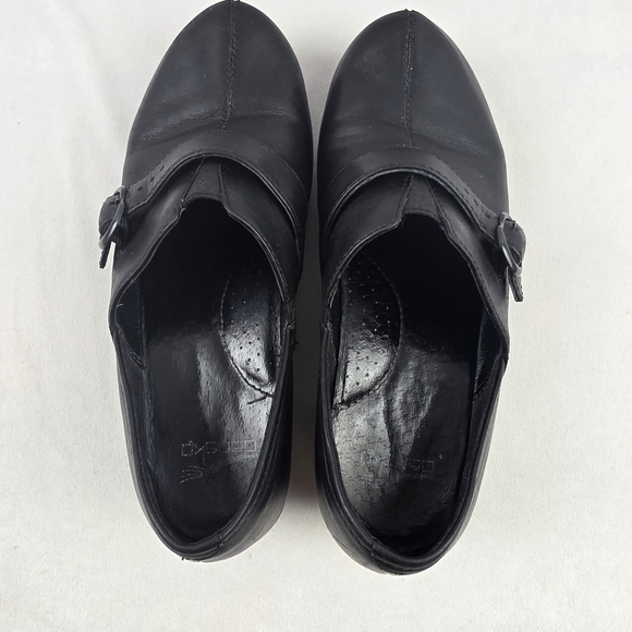 Dansko Tamara Leather Buckle Monk Strap Clog Style # 4800020200 Womens EU 38 - Picture 5 of 7